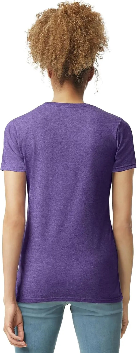 Gildan Womens Softstyle Cotton T-Shirt, Style G64000l, Multipack