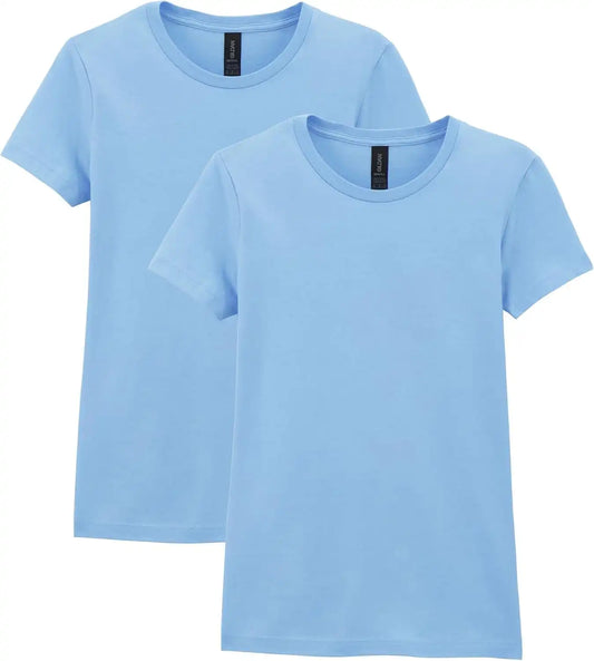 Gildan Womens Softstyle Cotton T-Shirt, Style G64000l, Multipack