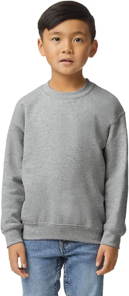 Gildan Kids' Fleece Crewneck Sweatshirt, Style G18000b