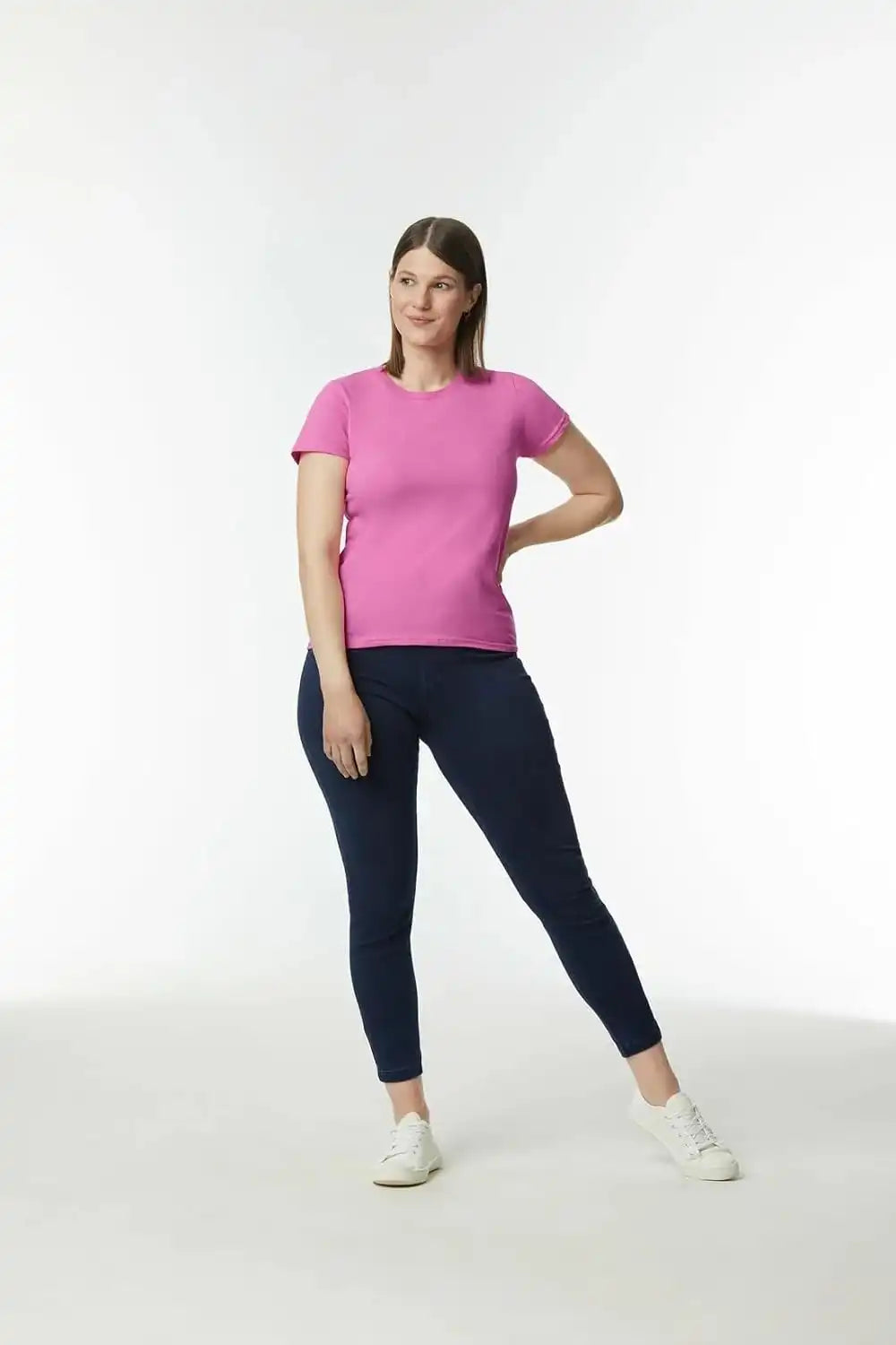 Gildan Womens Softstyle Cotton T-Shirt, Style G64000l, Multipack