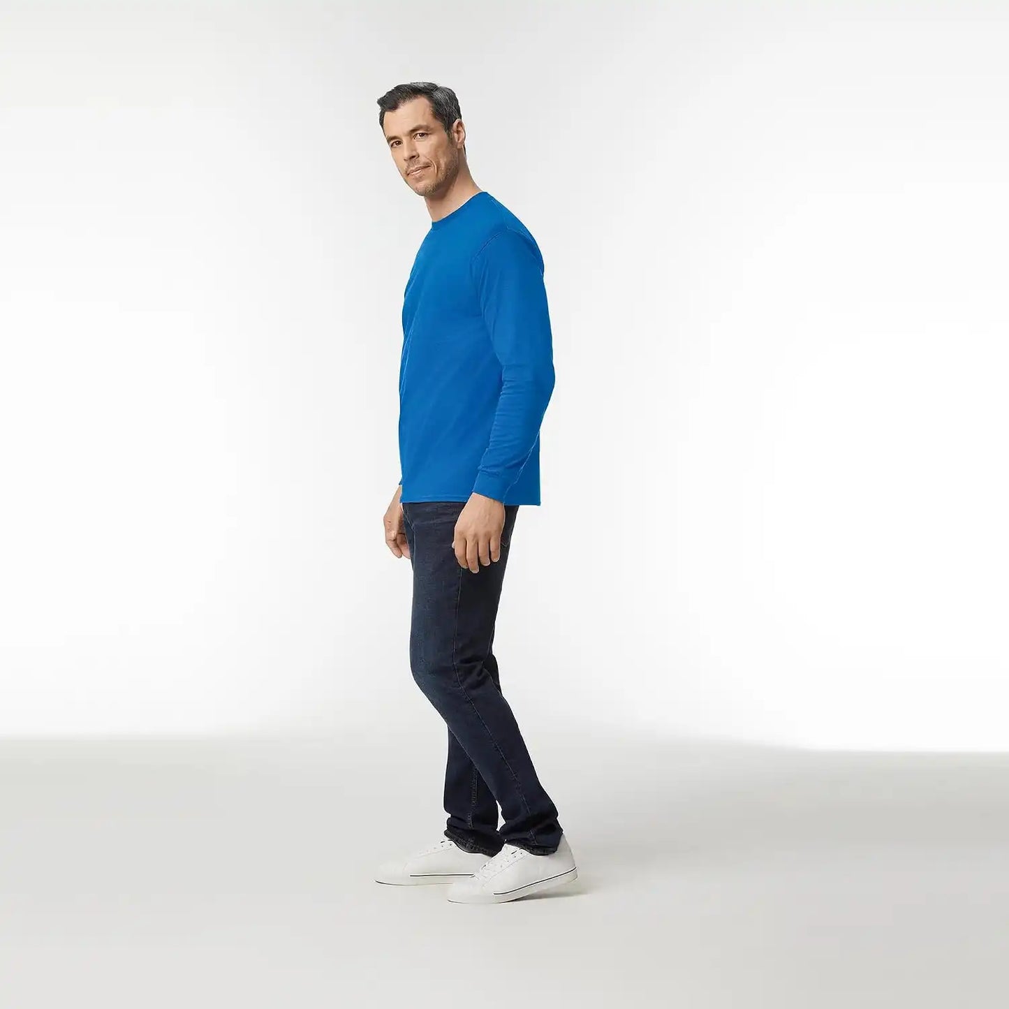 Gildan Adult Ultra Cotton Long Sleeve T-Shirt, Style G2400, Multipack