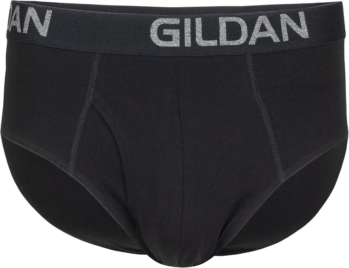 Gildan Men's Underwear Cotton Stretch Briefs, 5-Pack
