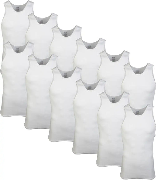 Gildan Men's A-Shirts Tanks Multipack