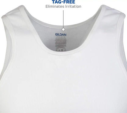 Gildan Men's A-Shirts Tanks Multipack