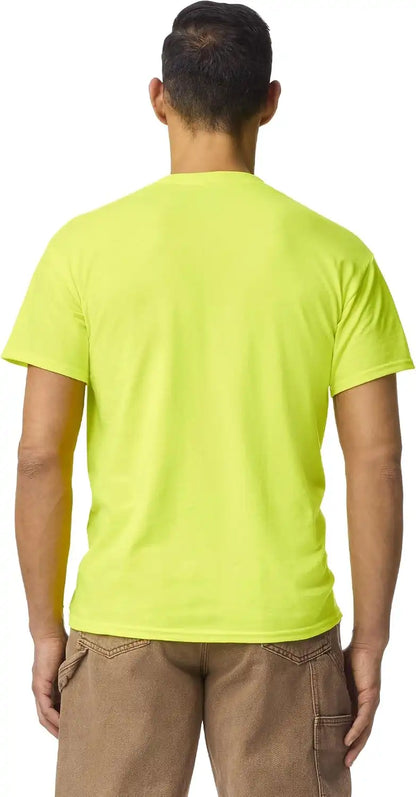 Gildan Unisex Adult DryBlend Workwear T-Shirts with Pocket, 2-Pack