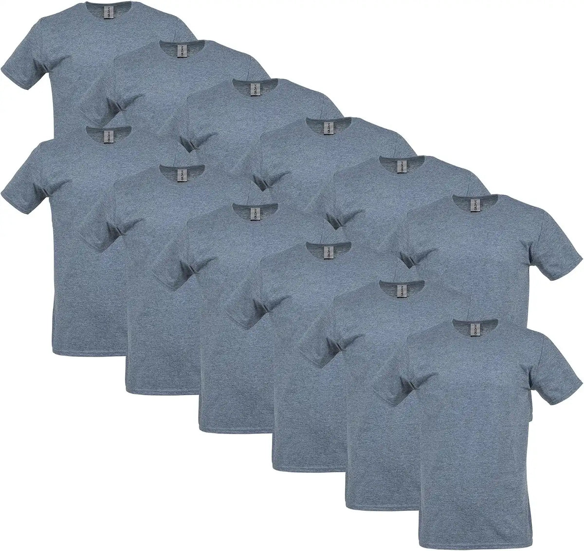 Gildan Adult Softstyle Cotton T-Shirt, Style G64000, Multipack