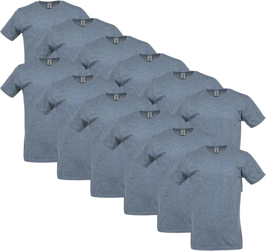Gildan Adult Softstyle Cotton T-Shirt, Style G64000, Multipack