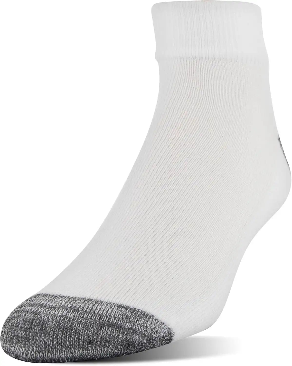 Gildan Men's Polyester Half Cushion Low Cut Socks, 12-pack