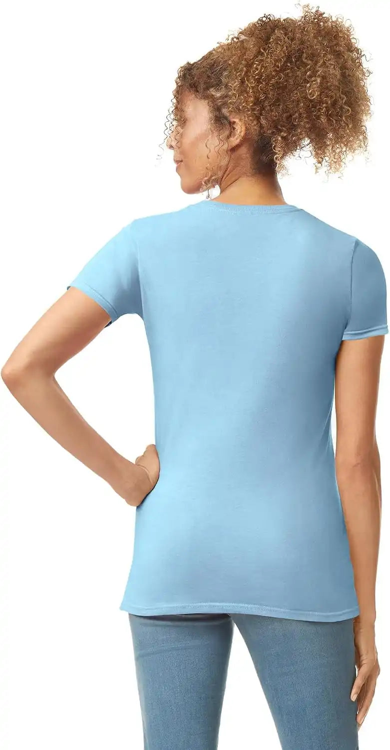 Gildan Womens Softstyle Cotton T-Shirt, Style G64000l, Multipack