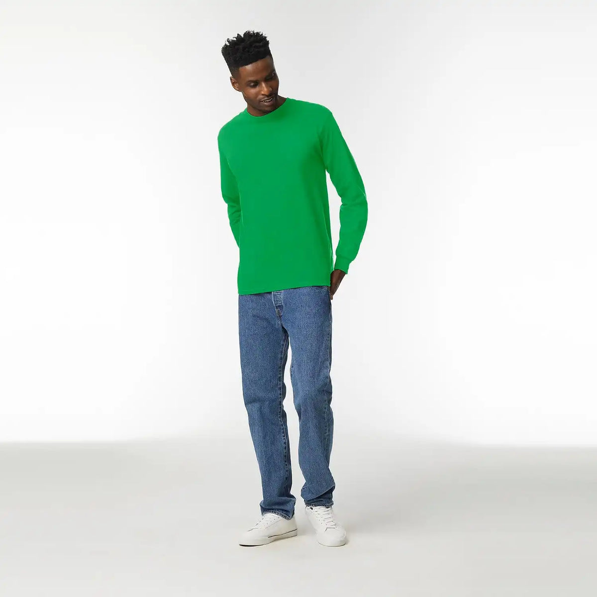 Gildan Adult Ultra Cotton Long Sleeve T-Shirt, Style G2400, Multipack