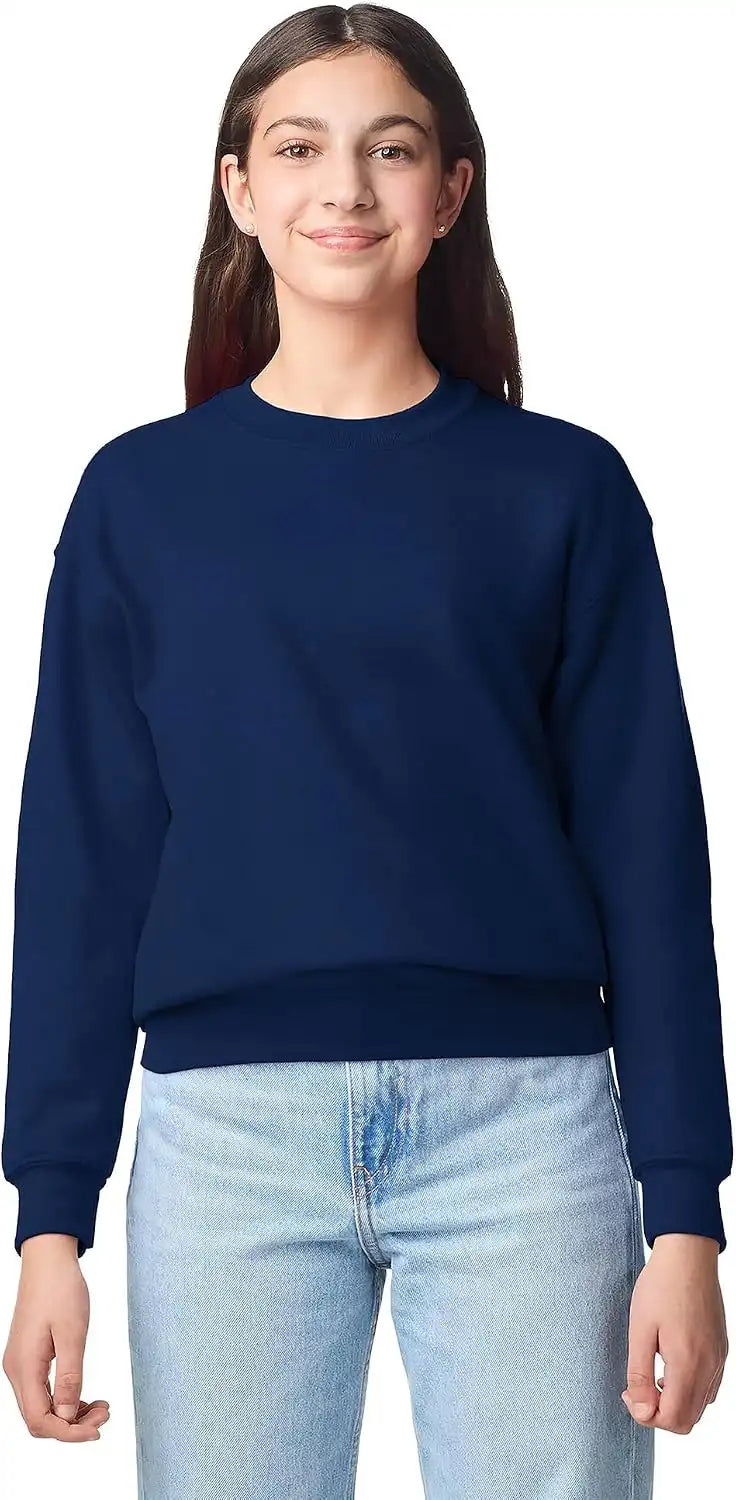 Gildan Kids' Fleece Crewneck Sweatshirt, Style G18000b