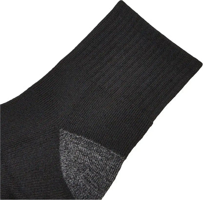 Gildan Men's Polyester Half Cushion Ankle Socks, 12-Pairs