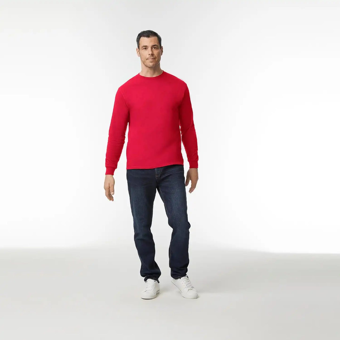 Gildan Adult Ultra Cotton Long Sleeve T-Shirt, Style G2400, Multipack