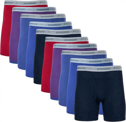 Gildan mens Underwear Boxer Briefs, Multipack