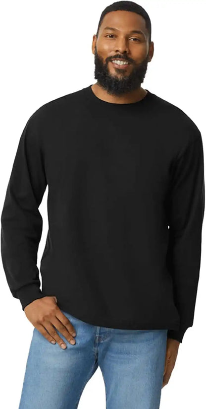 Gildan Hammer Adult Long Sleeve T-Shirt, 2-Pack, Style GH400