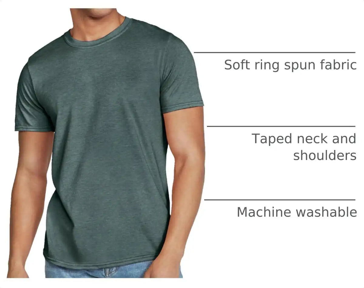 Gildan Adult Softstyle Cotton T-Shirt, Style G64000, Multipack