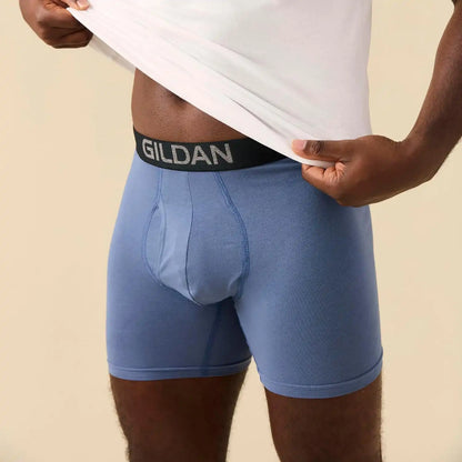 Gildan Men's Underwear Cotton Stretch Boxer Briefs, Multipack