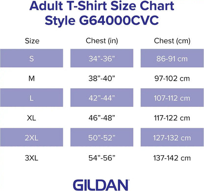 Gildan Adult Softstyle CVC Short Sleeve T-Shirt, Style G67000, Multipack