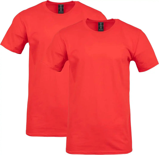 Gildan Adult Softstyle Cotton T-Shirt, Style G64000, Multipack