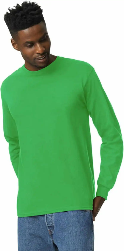 Gildan Adult Ultra Cotton Long Sleeve T-Shirt, Style G2400, Multipack