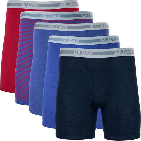 Gildan mens Underwear Boxer Briefs, Multipack