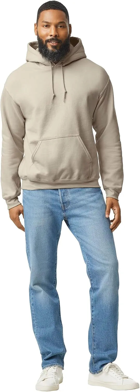 Gildan Adult Fleece Hoodie Sweatshirt, Style G18500, Multipack