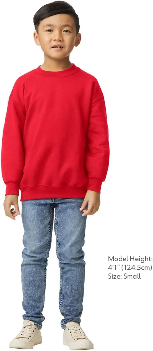 Gildan Kids' Fleece Crewneck Sweatshirt, Style G18000b