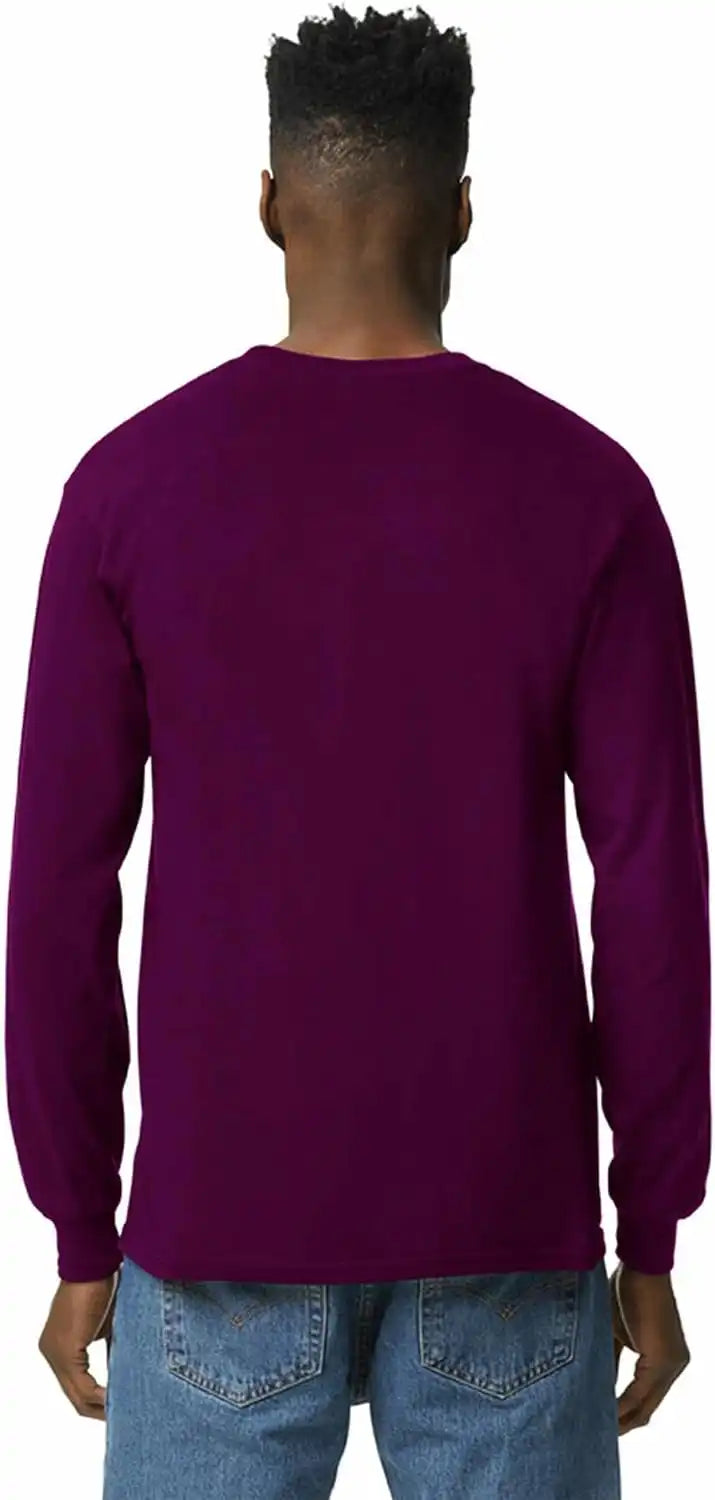Gildan Adult Ultra Cotton Long Sleeve T-Shirt, Style G2400, Multipack