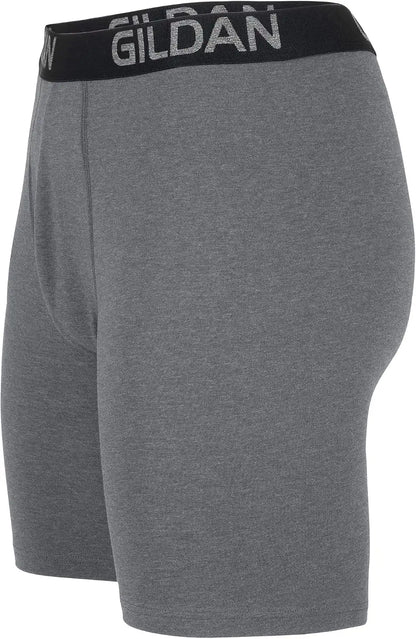 Gildan Men's Underwear Cotton Stretch Boxer Briefs, Multipack