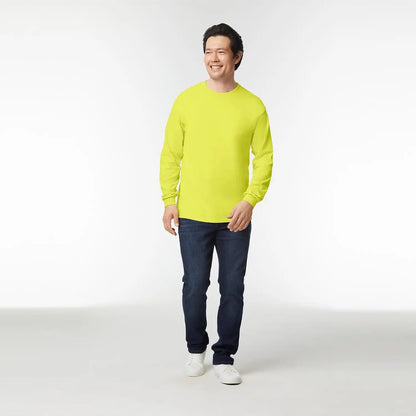 Gildan Adult Ultra Cotton Long Sleeve T-Shirt, Style G2400, Multipack