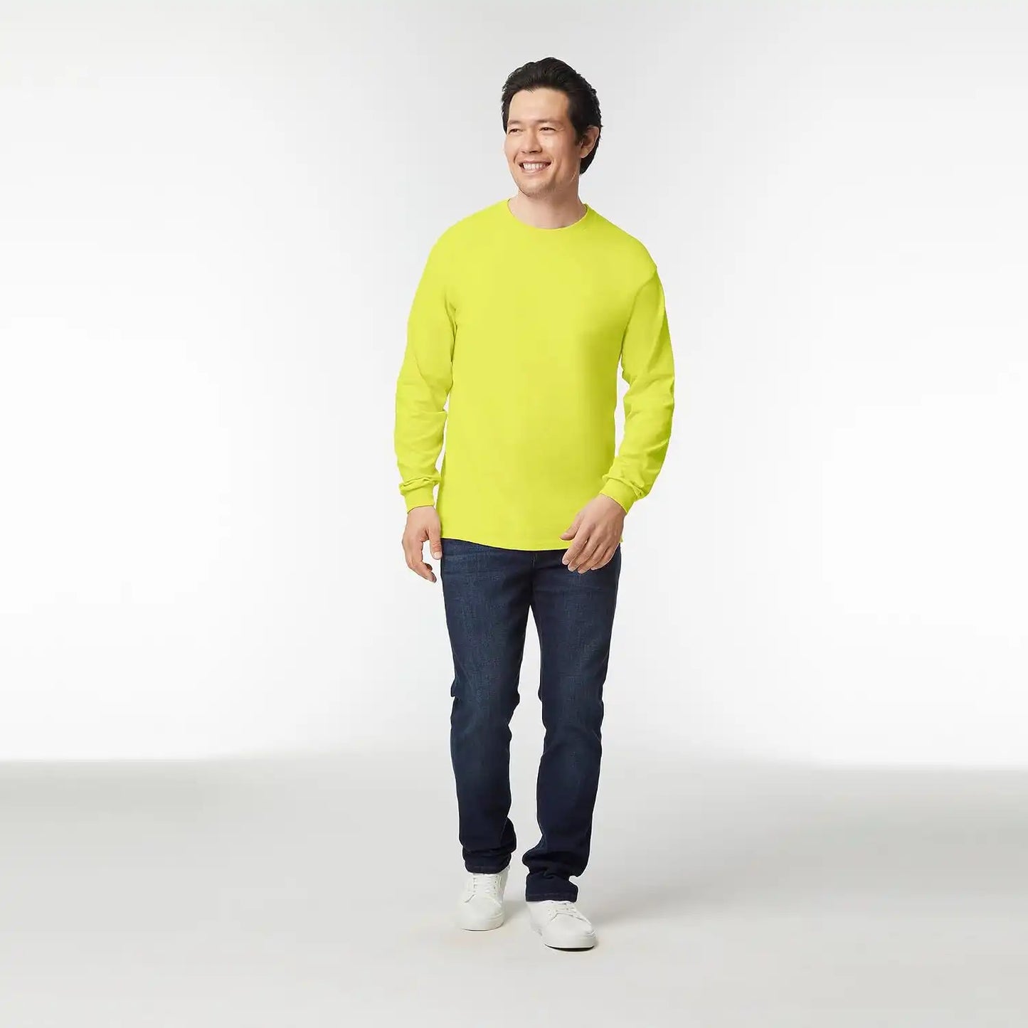 Gildan Adult Ultra Cotton Long Sleeve T-Shirt, Style G2400, Multipack