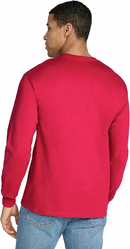 Gildan Adult Ultra Cotton Long Sleeve T-Shirt, Style G2400, Multipack