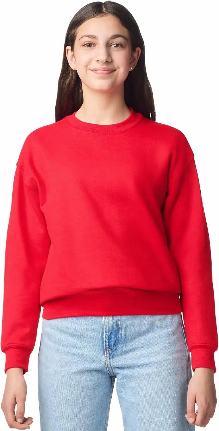 Gildan Kids' Fleece Crewneck Sweatshirt, Style G18000b
