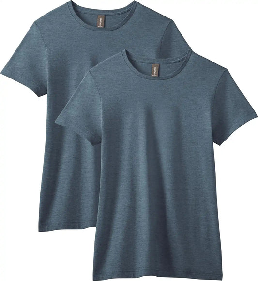 Gildan Womens Softstyle Cotton T-Shirt, Style G64000l, Multipack