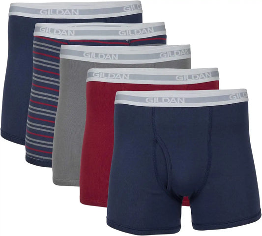 Gildan mens Underwear Boxer Briefs, Multipack