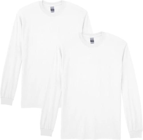 Gildan Adult DryBlend Long Sleeve T-Shirt, Style G8400, 2-Pack