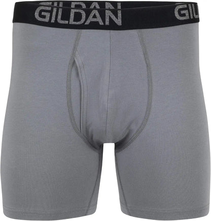 Gildan Men's Underwear Cotton Stretch Boxer Briefs, Multipack
