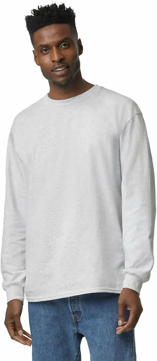 Gildan Adult Ultra Cotton Long Sleeve T-Shirt, Style G2400, Multipack